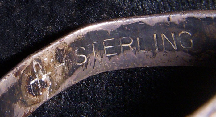 Sterling WWII US Marine Corps Ring by H&H
