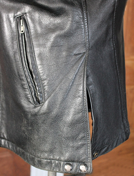 80年代USA palos hllls police ILレザージャケット古着 Cool 1980's-90's Leather Police Jacket from Haverhill, MA