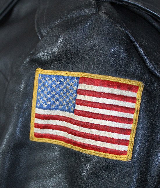 Cool 1980's-90's Leather Police Jacket from Haverhill, MA