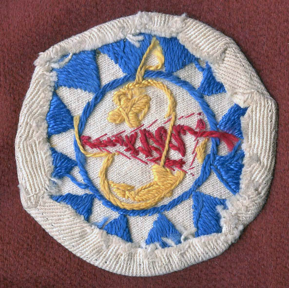 Extremely Rare WWII USN SACO (OSS) Shoulder Patch Made in China