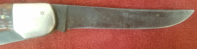 Nice Old 1940's CASE XX Large Folding Knife Model 6265 SAB w/ Red