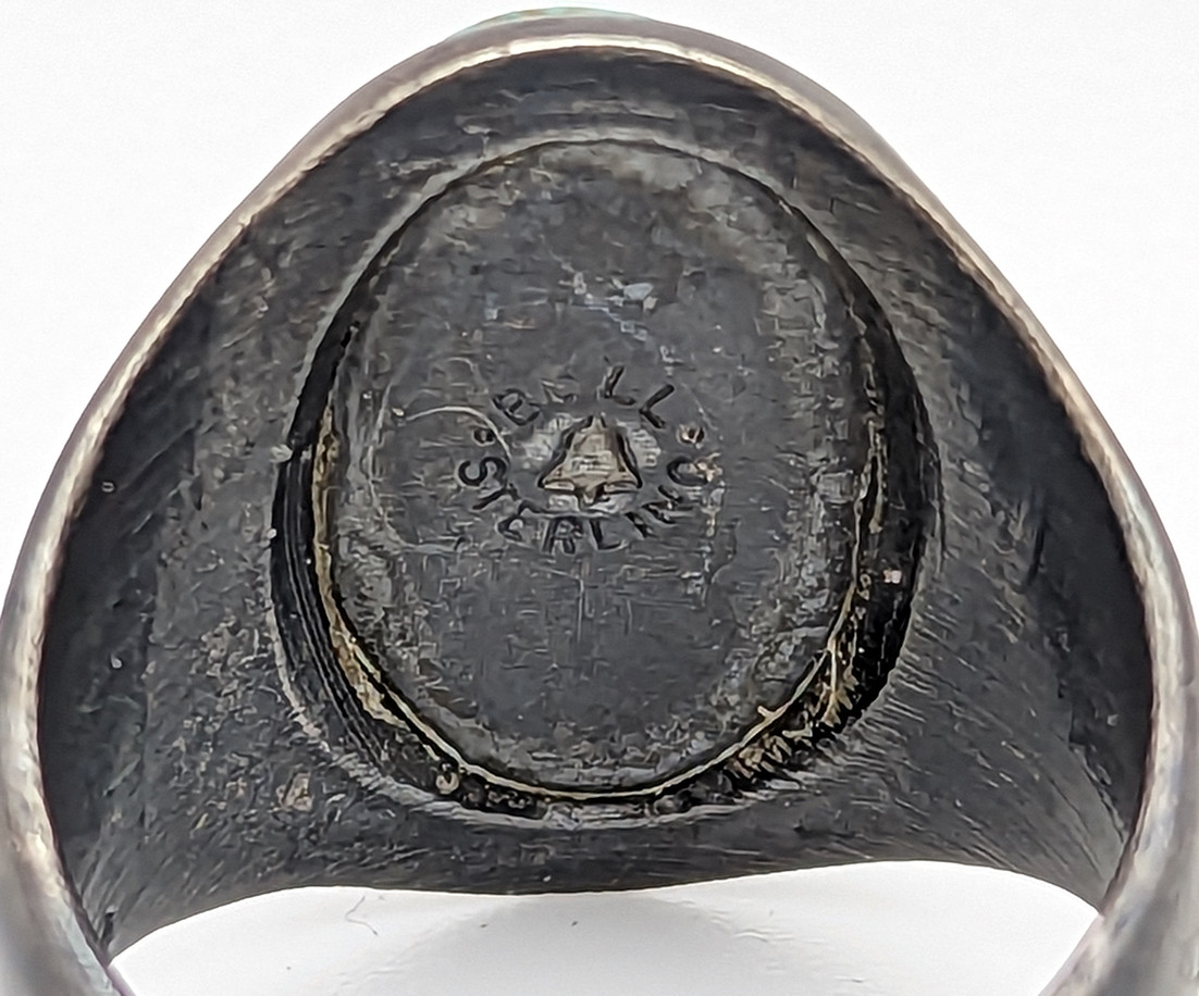 Great Old 1930s - 1940s Bell Trading Post Sterling Silver