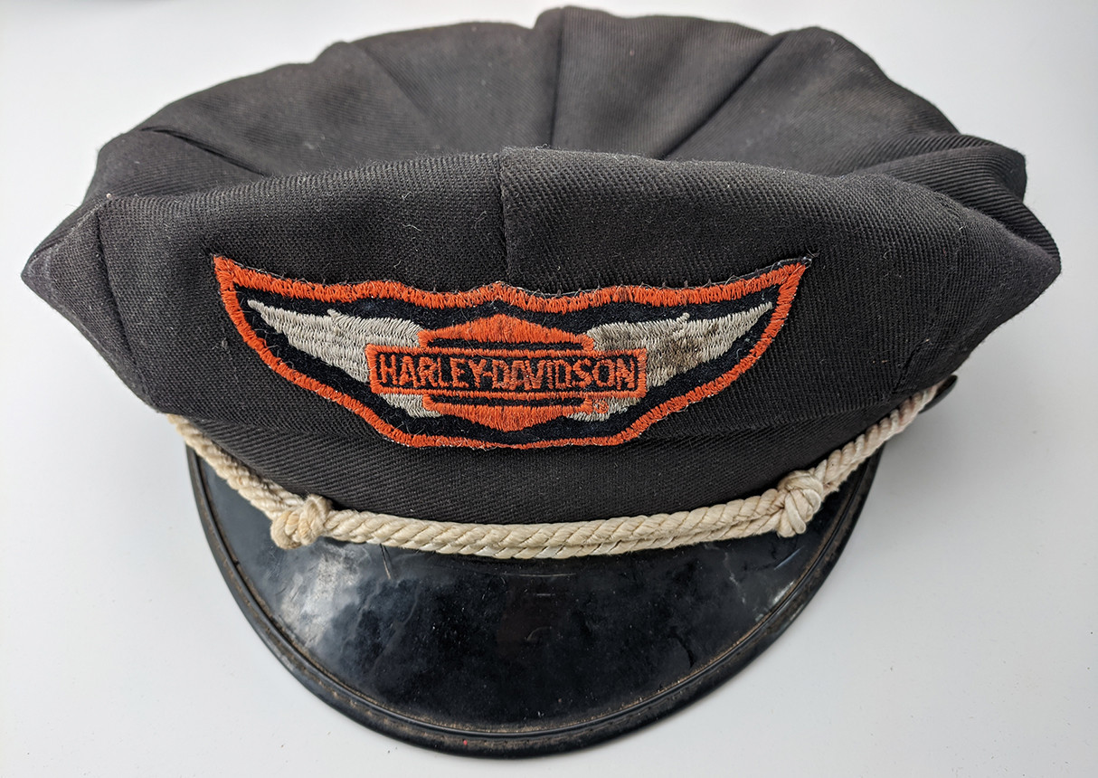Great Vintage Ca 1960's Harley Davidson Motorcycle Riders Visor