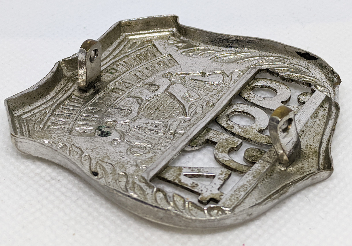 Nice Vintage 1950's - 1960's Philadelphia, PA Police Badge #9954