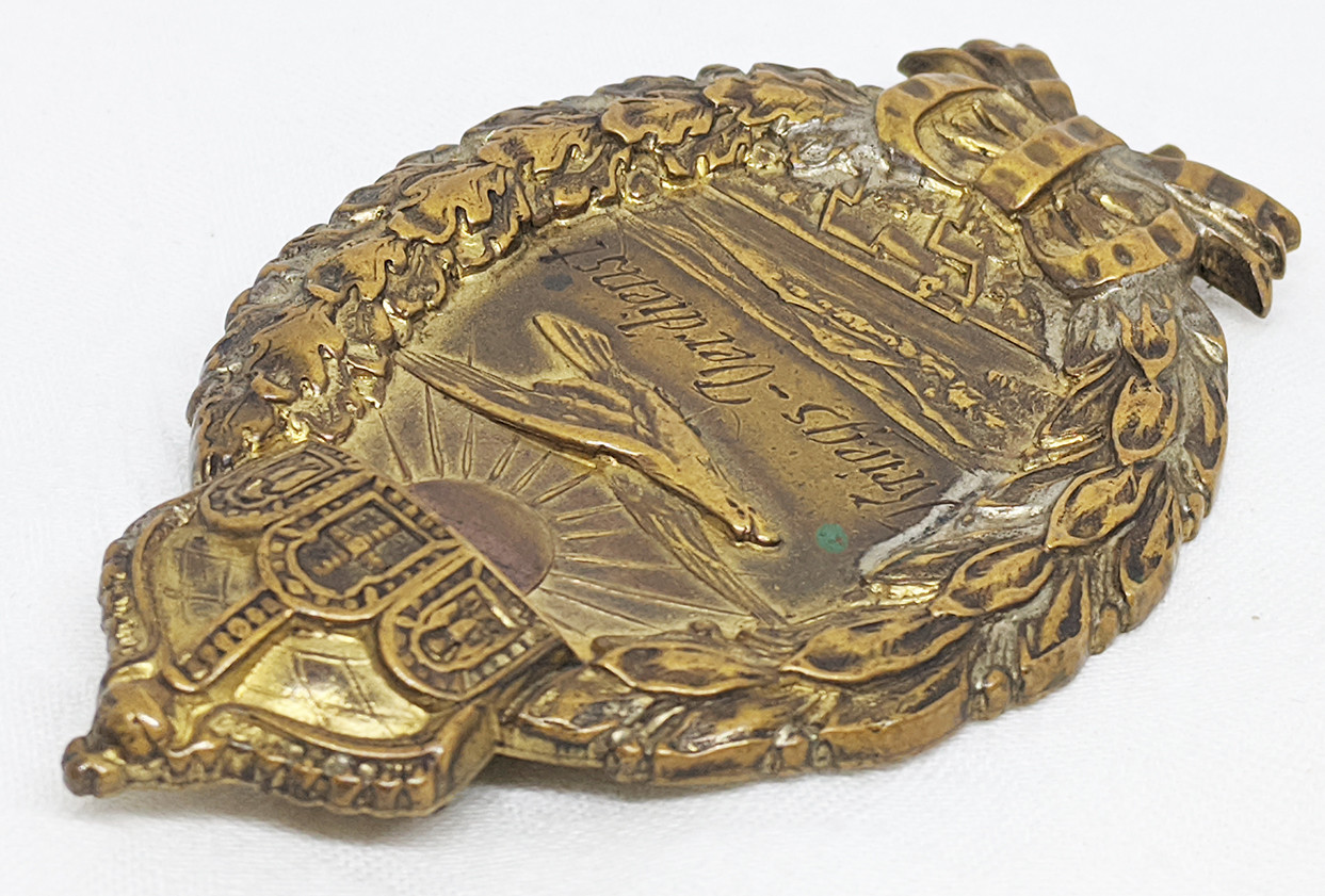 Rare WWI Imperial Prussian Naval Land Pilot Badge by Godet with