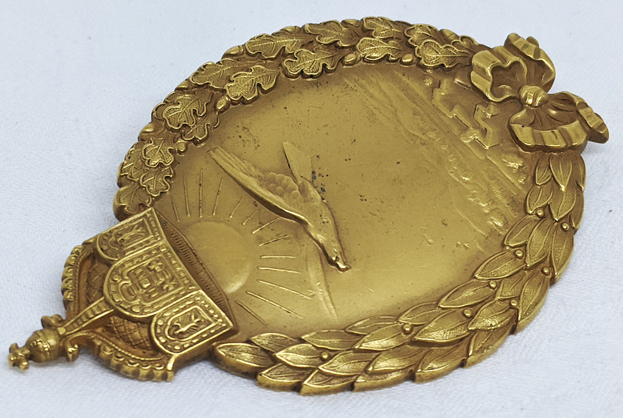 ＢＷドイツ軍/連邦軍＊パイロット章/１級/ＧＯＬＤ章（実物） Stunning, Minty, & Rare WWI Imperial German Naval Land Pilot Badge