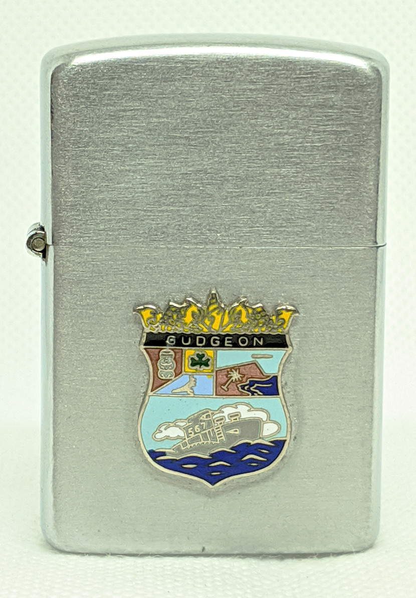 Beautiful Mid - 1950's USS Gudgeon SS - 567 Submarine Lighter by