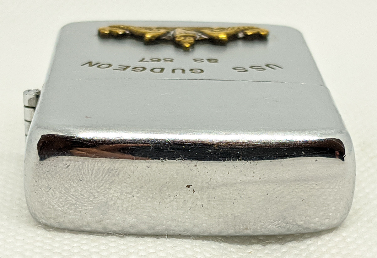 Beautiful Mid - 1950's USS Gudgeon SS - 567 Submarine Lighter by