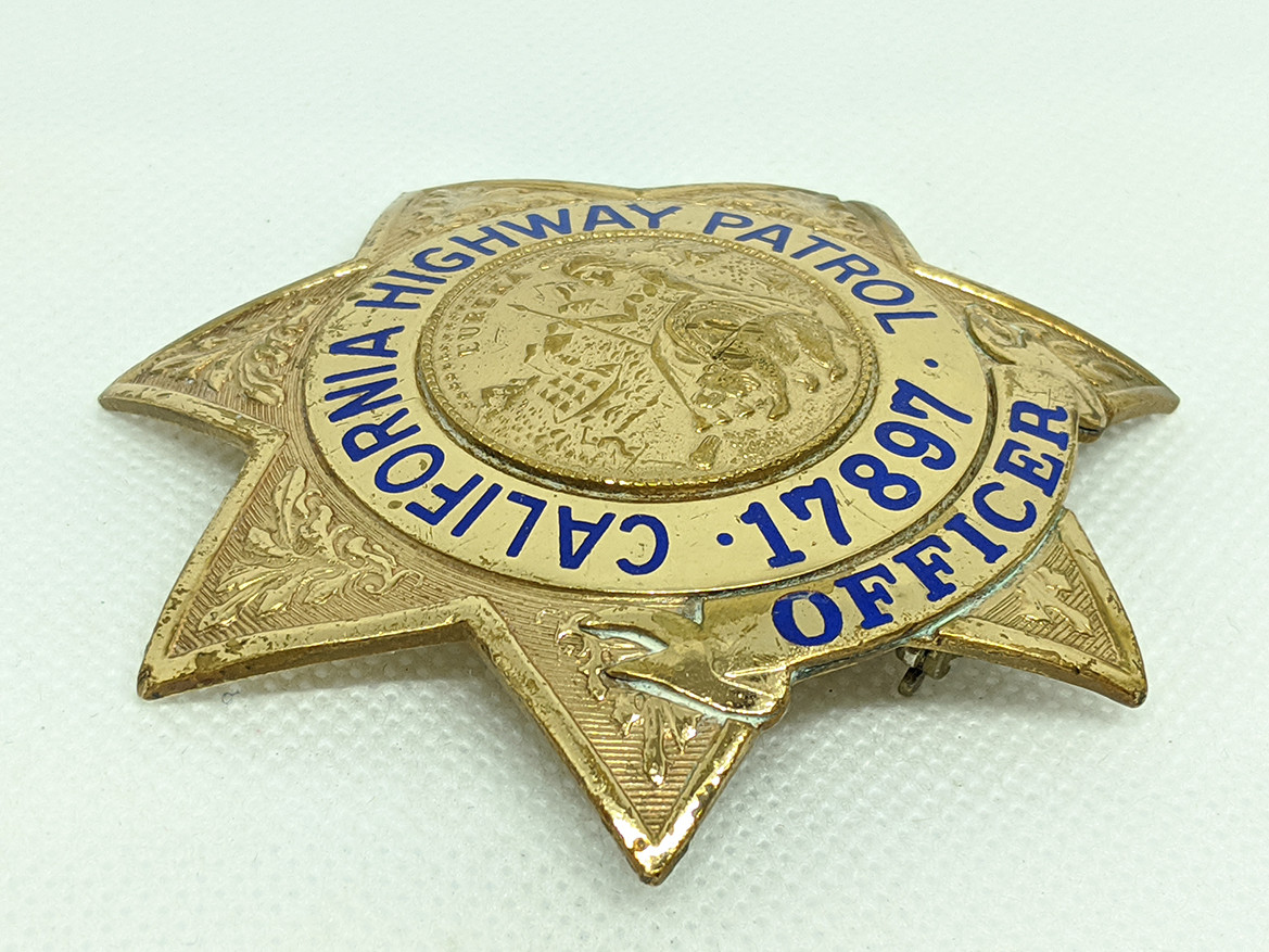 Cool 1990's CHP Duty Worn 