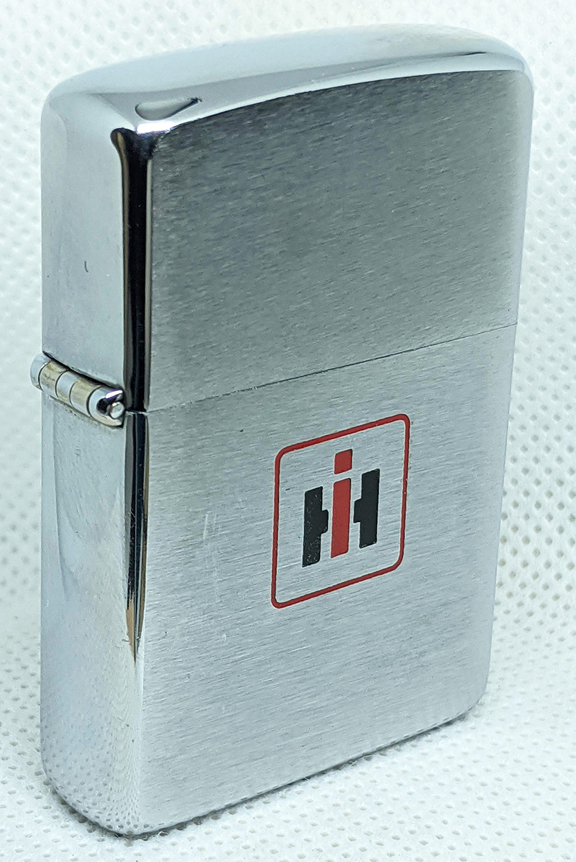 1963 Zippo Adv Lighter for International Harvester Farm Machines