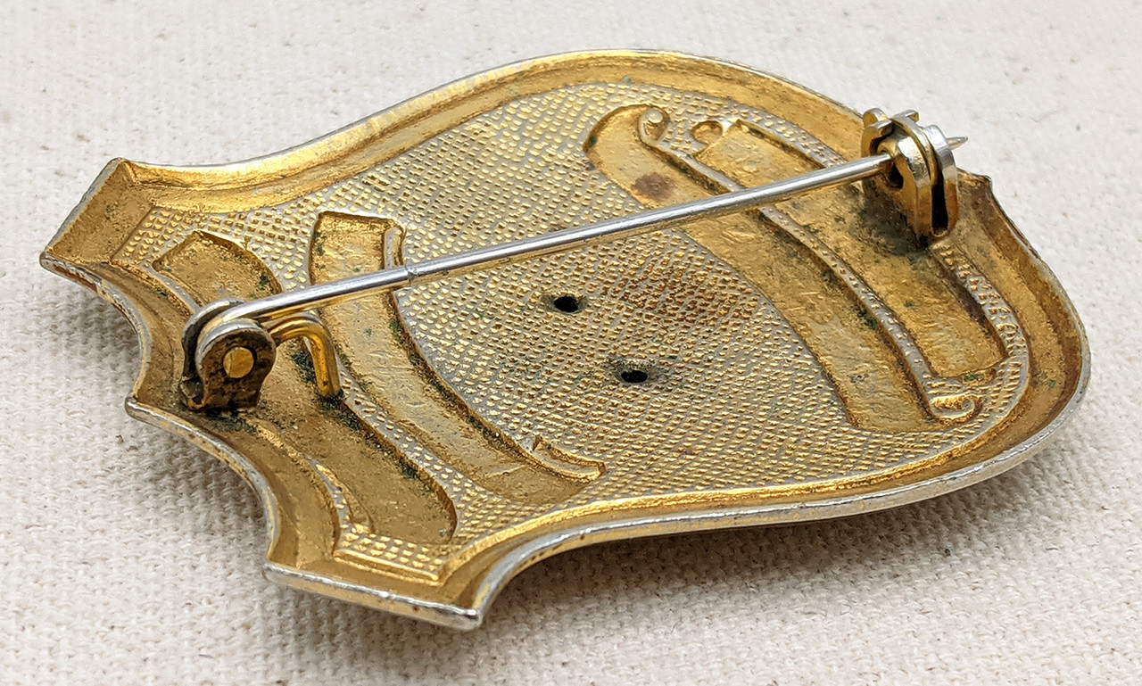 Great Ca 1960 Memphis TN Police CAPTAIN Coat & Hat Badge Set