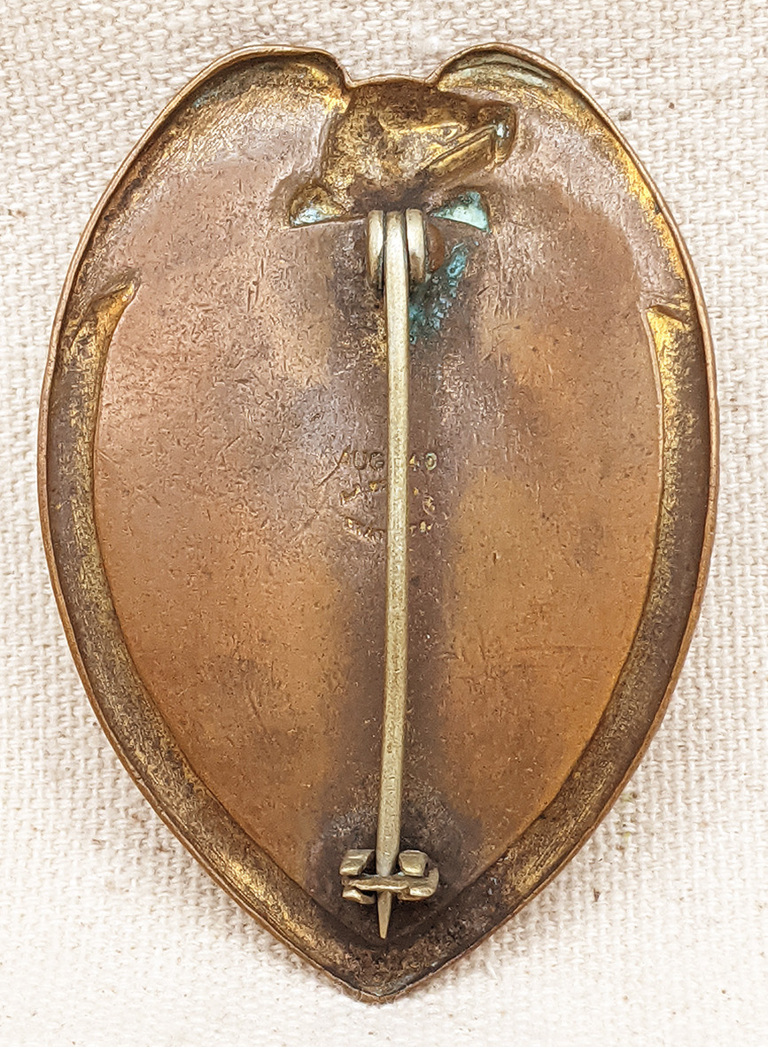 Great 1940 Santa Monica CA Police Detective Lieutenant Badge #502