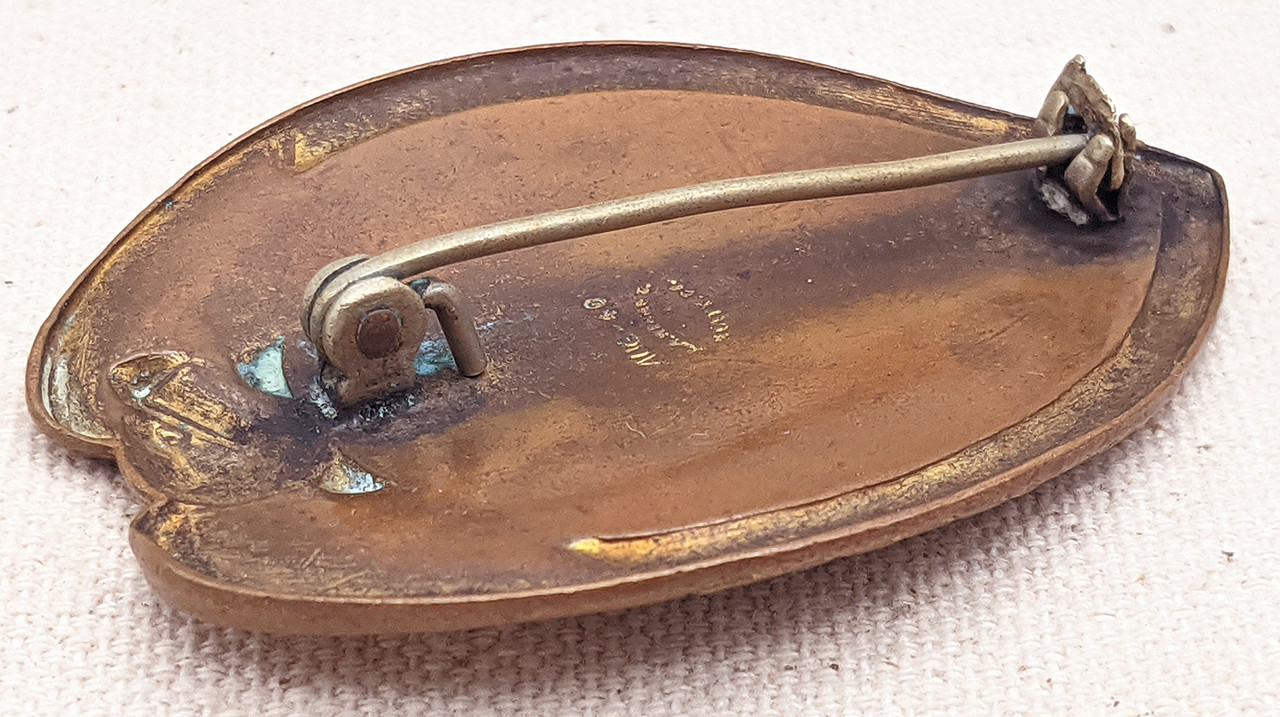 Great 1940 Santa Monica CA Police Detective Lieutenant Badge #502