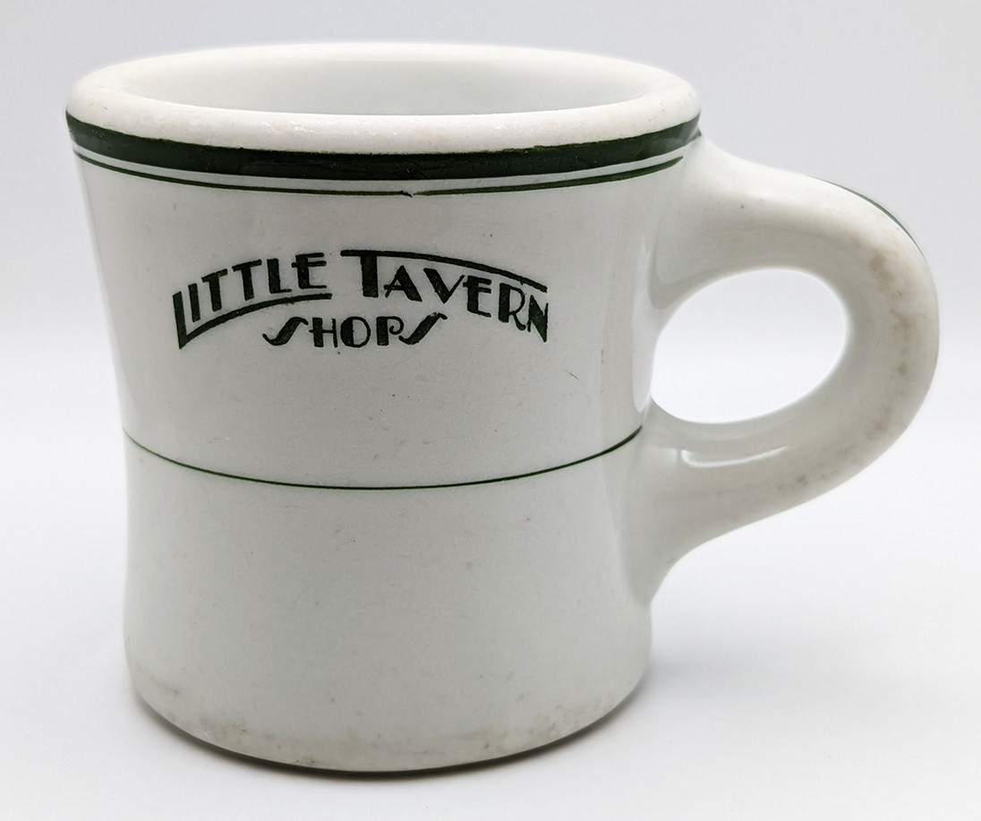 Great 1930's Baltimore Hamburger Chain Little Tavern Shops Coffee Mug by  Jackson China