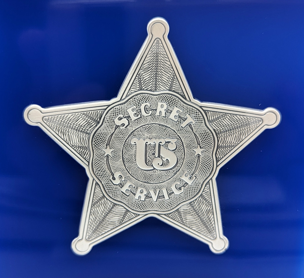 Wonderful United State Secret Service Officer Issued #'d 999