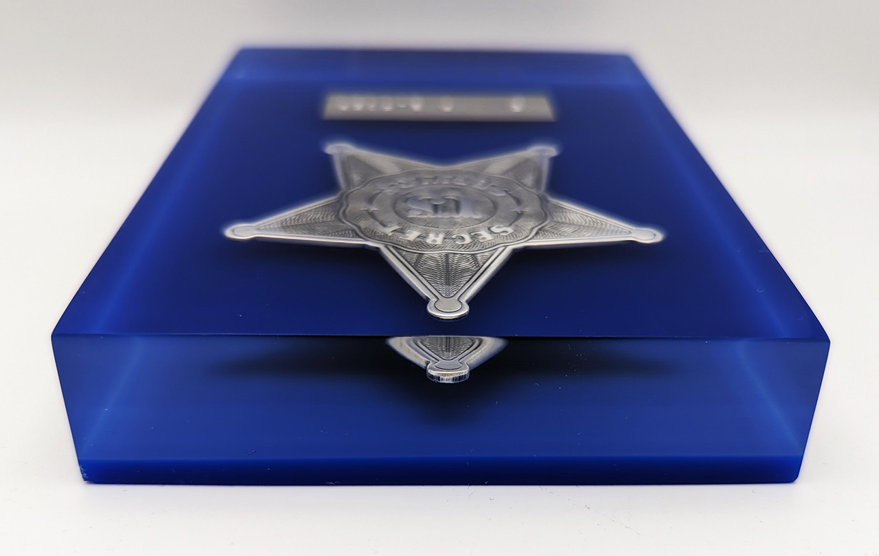 Wonderful United State Secret Service Officer Issued #'d 999