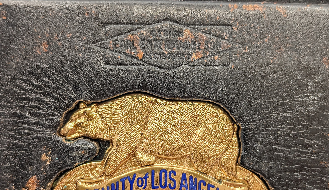 Rare 1970s Los Angeles County CA Public Defender Investigator