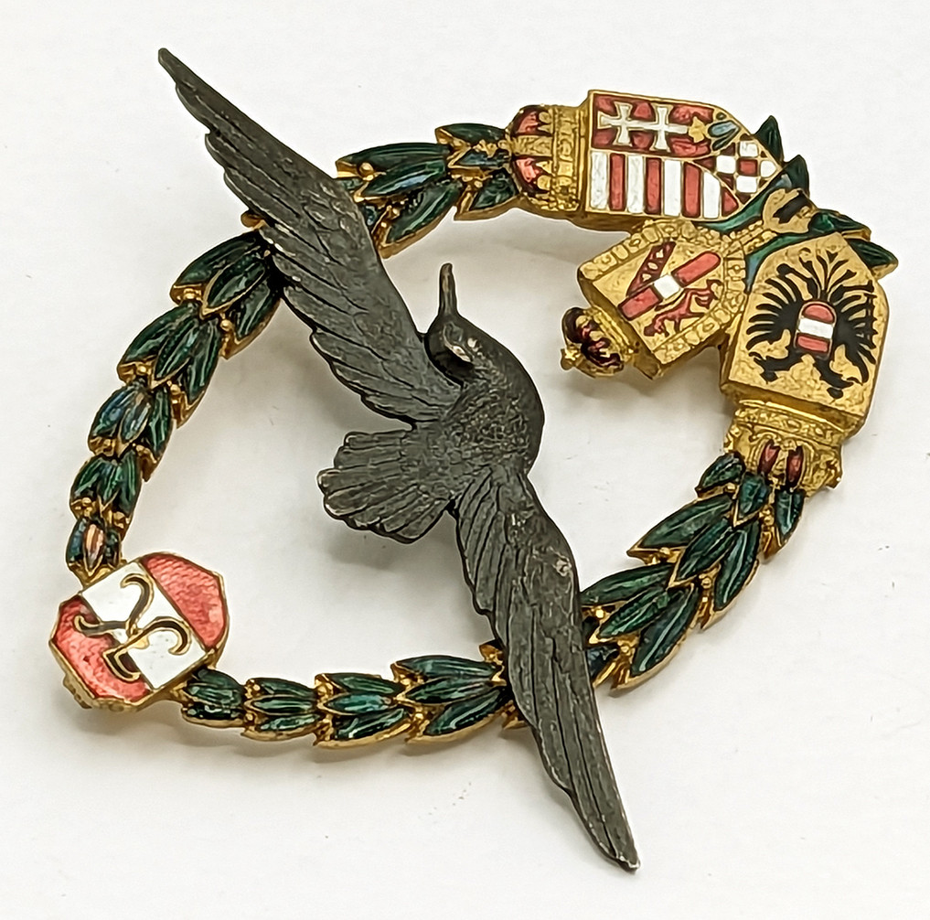 Ext Rare WWI Austrian Navy M1918 Pilot Badge by Zimbler