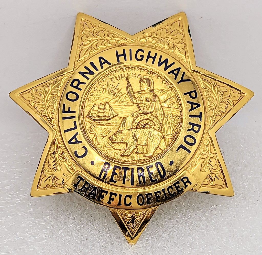 PIONEER CHP California Highway Patrol Traffic Officer E L McCabe