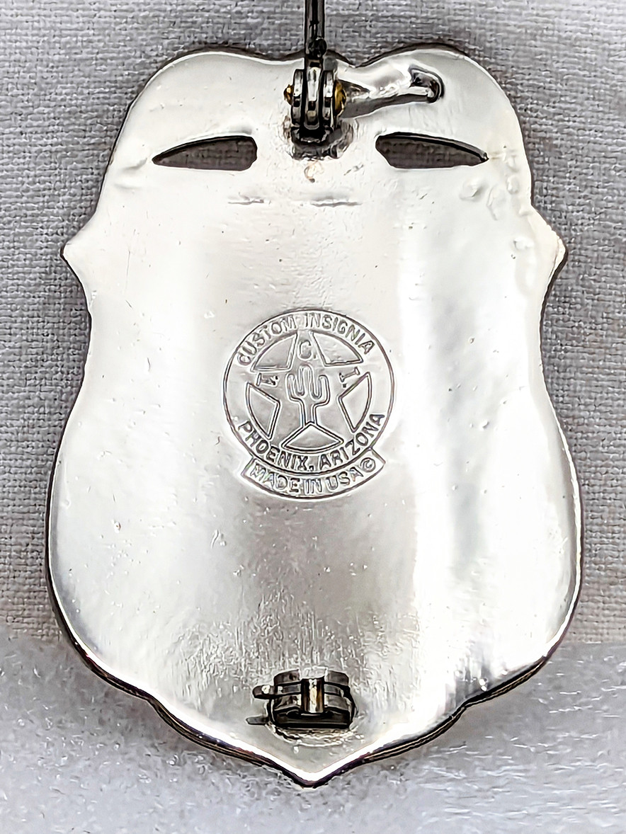 Mid-Late 1990s EL Mirage AZ Police Officer Badge #229 by TCI