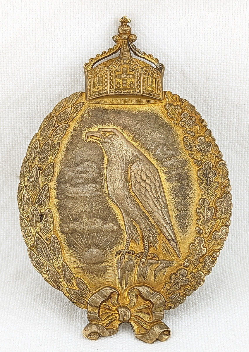 ＢＥベルギー軍＊王冠勲章ゴールデンパームス勲章１級（実物） Iconic WWI M1915 Imperial Prussian Navy Aerial Observer Badge in