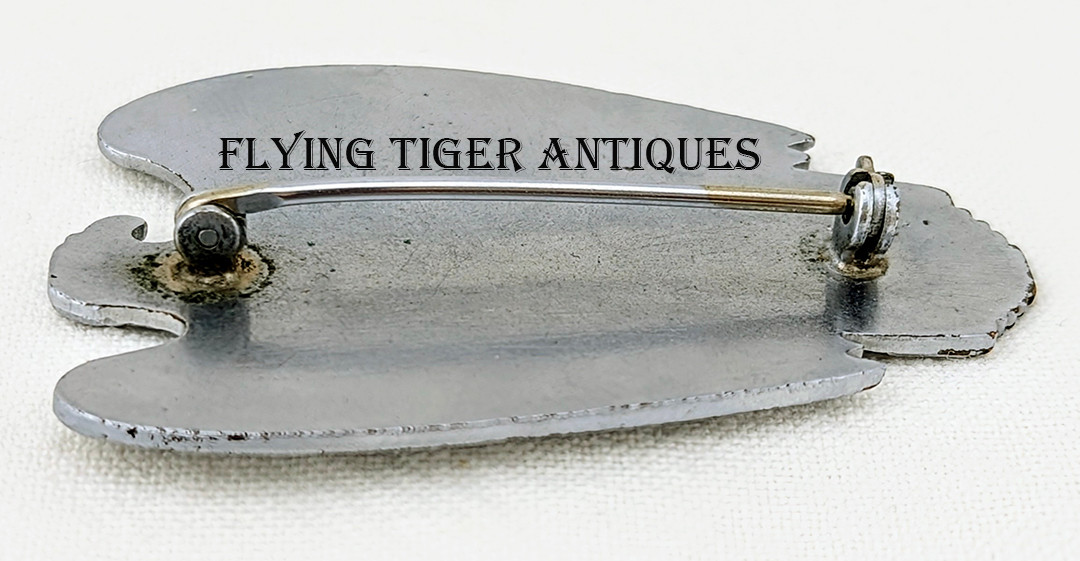 昔の軍人バッジのミニチュア版バッジ？　右翼バッジ？ Rare WWII US Army Provost Marshal General Investigations Division
