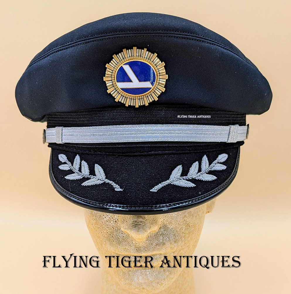 Great 1970s-1980s Eastern Air Lines Pilot Captain Hat with  display picture 1