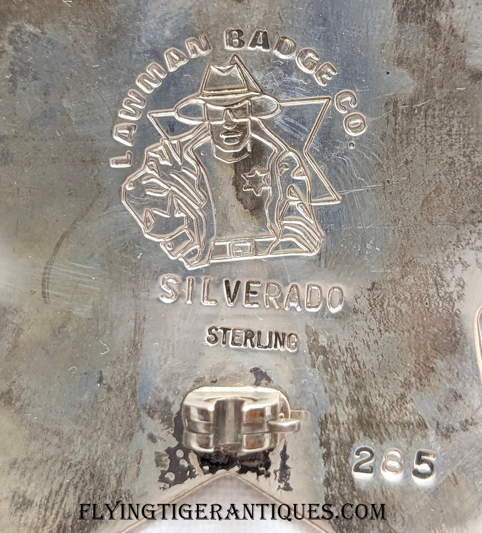 Beautiful mid-1990s Sterling Silver ISSUE Tombstone Arizona Deputy