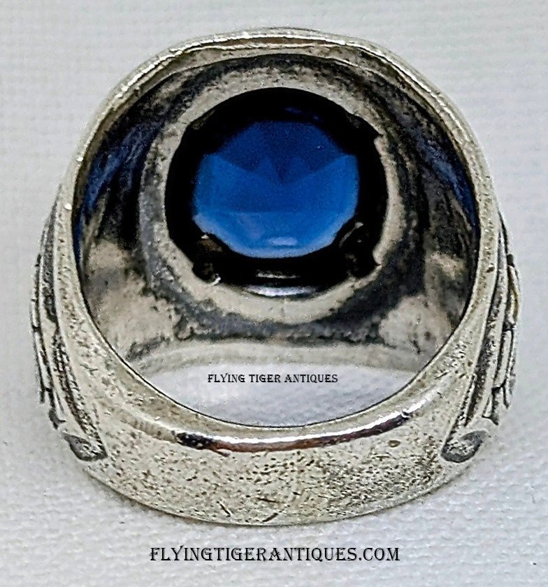 Great Korean War USAF US Air Force Ring in Sterling Silver with