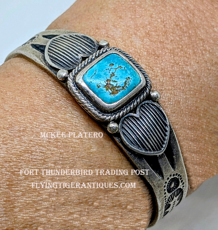 Vintage 1980's – 1990's Mckee Platero Child's Bracelet with