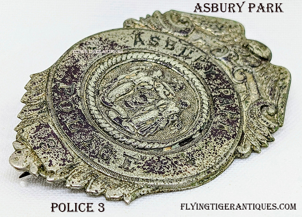 Extremely Rare circa 1904 First Issue Asbury Park New Jersey