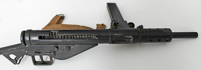 Very Cool Vintage 1960's Miniature British MKII STEN Submachine