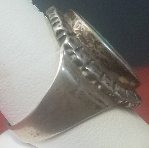 Great Vintage 1950's-60's Mid-Century Mexican Silver & Turquoise