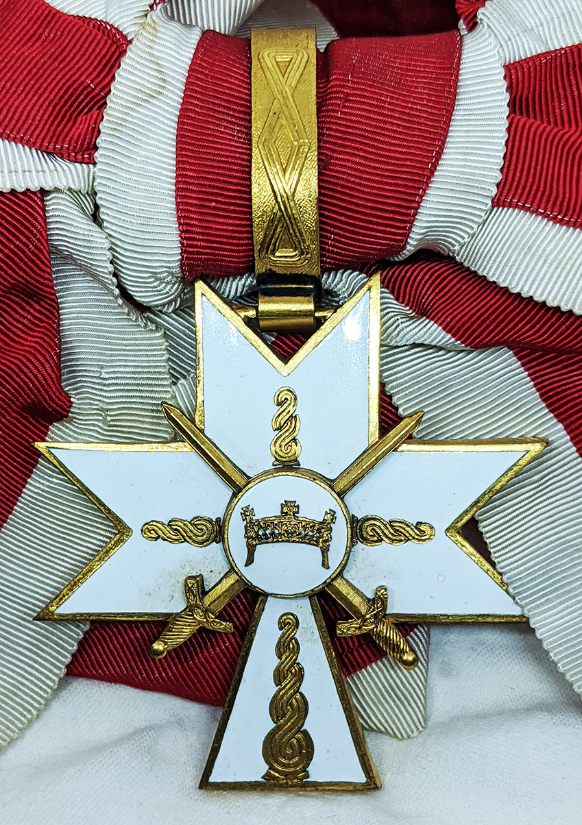 RARE WWII Croatian Grand Cross Set of the Order of King Zvonimir w