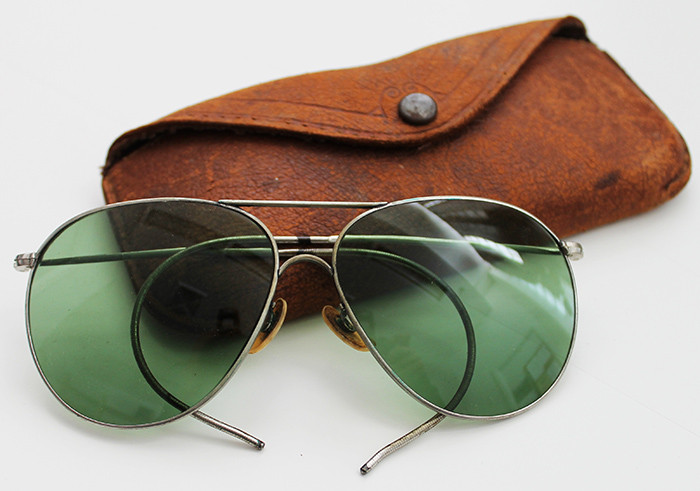 Rare Pre / Early WWII US Air Corps / USN Aviator Sunglasses  display picture 1