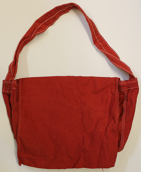 Great Vintage 1940's - 1950's Newsboy Newspaper Bag from the