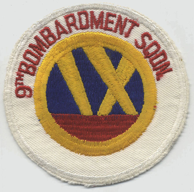 USAF 9th Bomb Squadron B-1 パッチセット 1950s USAF 9th Bomb Squadron Patch - Flying Tiger Antiques Online