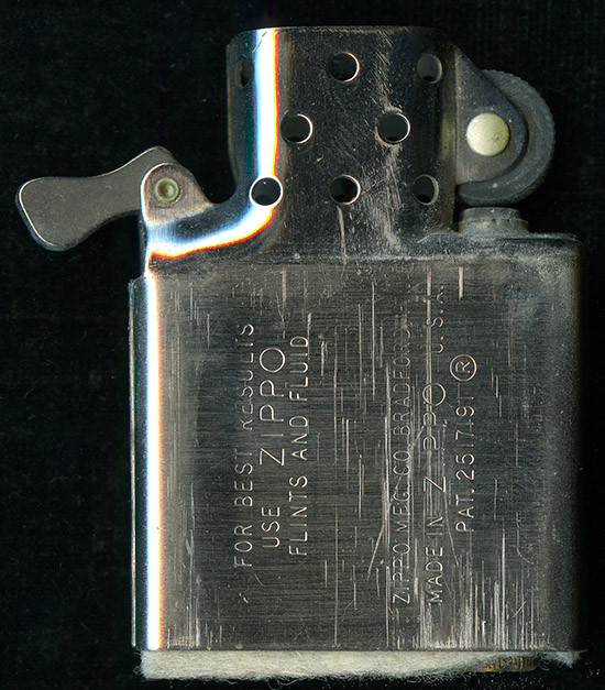 希少品ビンテージzippo 1957-63 lighter fluid オイル缶 Vintage 29