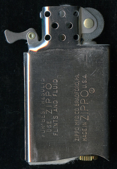 1970 Slim Zippo USN Ship Lighter for USS Brumby DE-1044. Near Mint