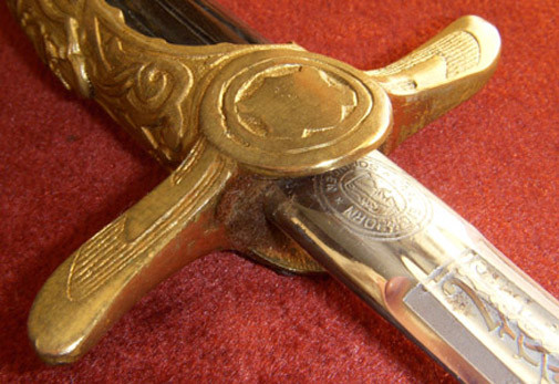 Gorgeous Rare Deluxe Model Bulgarian Air Force Pilot Dagger by