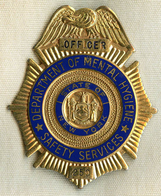 ニューヨーク市保安官事務所(NYCSO)　レプリカバッジ ニューヨーク市保安官事務所(NYCSO) レプリカバッジ ニューヨーク市