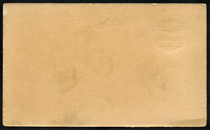 1890's Wells Fargo & Co. Express Route Agent Business Card from