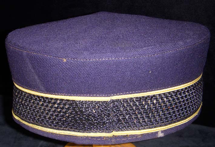 Ca 1900 Portsmouth NH Electric Railway Conductor Hat, Badge, Keys