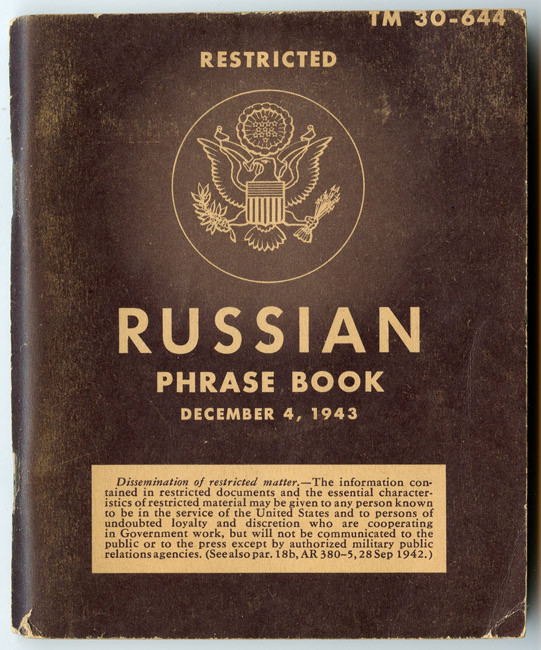 1943 United States Army Technical Manual TM 30-644 