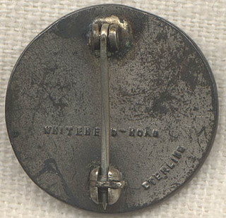 WWII Manhattan Project Sterling Lapel Pin