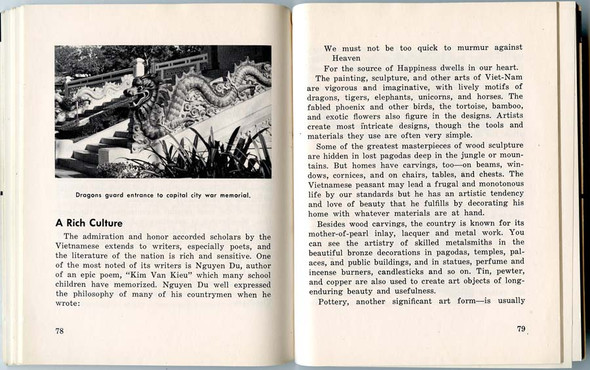 1962 "A Pocket Guide to Vietnam" Published by Dept. of Defense Armed Forces Information