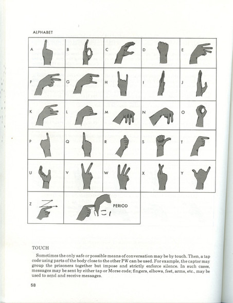 Cold War Era 1981 US Army Field Manual FM 21-78  Prisoner of War Resistance with 1982 Change Insert