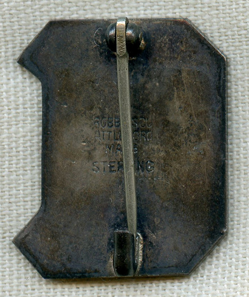 Rare Culver Military Academy Summer School Graduate Badge Class of 1909