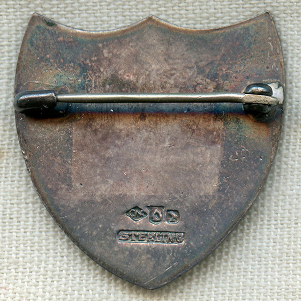 Rare Culver Military Academy Summer School Graduate Badge Class of 1918