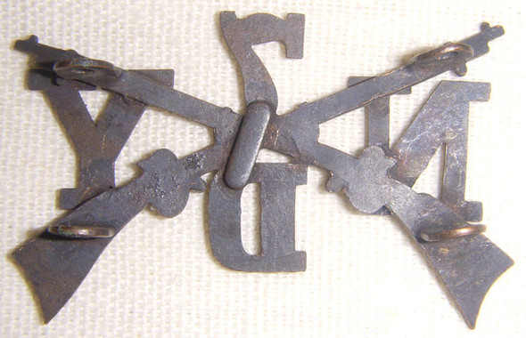 7th New York Infantry Regiment Co. D Collar Insignia